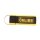 Ã–hlins, key ring. Black with yellow Ã–hlins logo