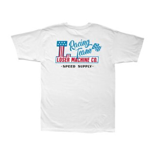 Loser Machine Speed Shop t-shirt white