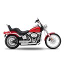 *2 WEEKS EXTRA TRANSIT TIME* KessTech, 2in2 3" Shotgun-Low Staggered exhaust ESM2. Chrome