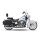 *2 WEEKS EXTRA TRANSIT TIME* KessTech, 2in2 FLSTS Crossover slip-ons ESM2. Chrome