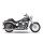 KessTech 2in2 Crossover ESM3 Auspuff Schalldämpfer chrom für Harley FL Softail 12-16