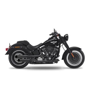 *2 WEEKS EXTRA TRANSIT TIME* KessTech, 2in2 3" High slip-ons ESM3. Black matt