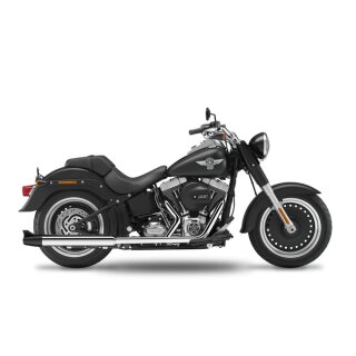 *2 WEEKS EXTRA TRANSIT TIME* KessTech, 2in2 FLSTS Crossover slip-ons ESM2. Chrome
