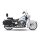 *2 WEEKS EXTRA TRANSIT TIME* KessTech, 2in2 FLSTS Crossover slip-ons ESM2. Chrome