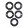 James, gasket starter motor mount. Foamet