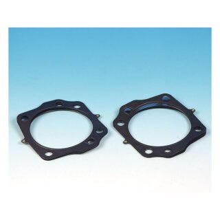 James, cylinder head gasket set 4-1/8" bore. .048" MLS