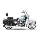 *2 WEEKS EXTRA TRANSIT TIME* KessTech, 2in2 FLSTS Crossover slip-ons ESM2. Chrome