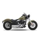 *2 WEEKS EXTRA TRANSIT TIME* KessTech, 2in2 3" Shotgun-Low exhaust ESM3. Chrome