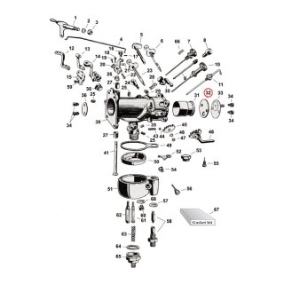 DISC AIR INTAKE (CHOKE PLATE) 1 1/4