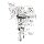 THROTTLE LEVER, INCL. SCREWS