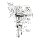 Throttle shaft, 1" Linkert
