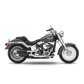 *2 WEEKS EXTRA TRANSIT TIME* KessTech, 2in2 3" High slip-ons ESM2. Black matt