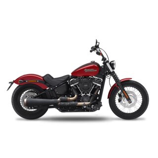 KessTech, 2in1 Cone X Clubstyle exhaust ESE. Black matt
