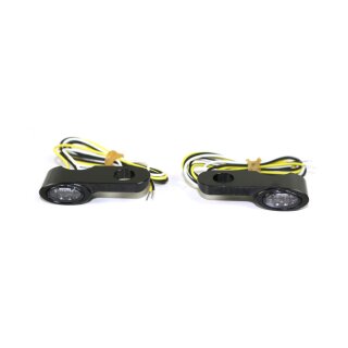 Kodlin, Elypse LED mini turn signals. Front. Black