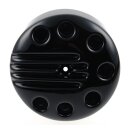 Cult-Werk, aircleaner cover Slotted. Gloss black