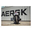 Cult-Werk, side mount license plate bracket, black. Germany