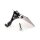 Cult-Werk, side mount license plate bracket, black. Germany