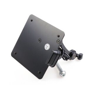 Cult-Werk, side mount license plate bracket, black. Italy