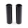 Cult-Werk, upper fork tube covers. Long. Black