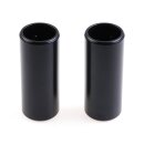 Cult-Werk, upper fork tube covers. Short. Black