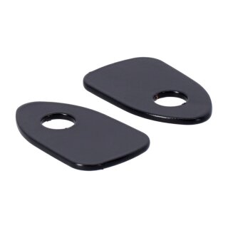 Cult-Werk, turn signal mount brackets. Black