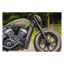 Cult-Werk, front fender "Old School". Gloss black