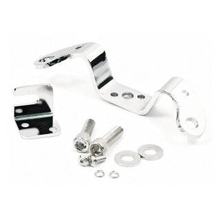 OEM style XL Sportster motor mount. Chrome