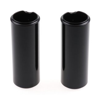 Cult-Werk, 2-piece upper fork cover kit long. Gloss black