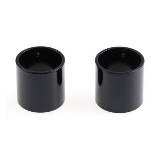 Cult-Werk, 2-piece upper fork cover kit short. Gloss black