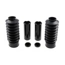 Cult-Werk, 6-piece fork tube cover kit long. Gloss black