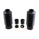 Cult-Werk, 6-piece fork tube cover kit short. Gloss black