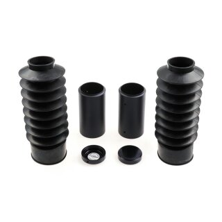 Cult-Werk, 6-piece fork tube cover kit Medium. Gloss black