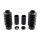 Cult-Werk, 6-piece fork tube cover kit Medium. Gloss black