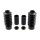 Cult-Werk, 6-piece fork tube cover kit Medium. Gloss black