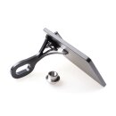 Cult-Werk, side mount license plate bracket AT. Black