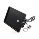 Cult-Werk, side mount license plate bracket AT. Black