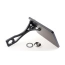 Cult-Werk, side mount license plate bracket AT. Black