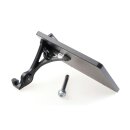 Cult-Werk, side mount license plate bracket AT. Black