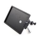 Cult-Werk, side mount license plate bracket AT. Black