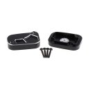 Cult-Werk, brake & clutch cover set Racing. Black