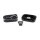 Cult-Werk, brake & clutch cover set Racing. Black