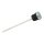 Oil tank fill plug, chrome
