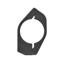 Turn Signal Fork Clamp Set 41mm Fork Mount Black