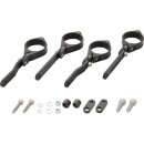 Adjustable CNC Headlight Braket 41mm Fork Mount Black...