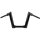 2" Str8UP Medium (280mm) Handlebars Width Lower Tube 260 mm Black Powder Coated Hydraulic Throttle By Wire