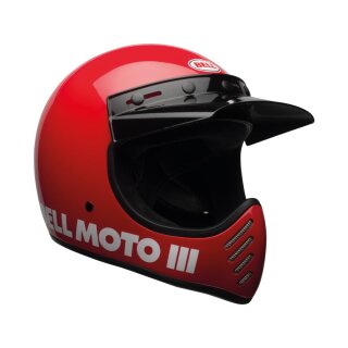 Moto-3 Retro Dirt Bike Helmet