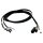 Indian Chief Handlebar Control Wire Extensions
