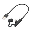 L-Shaped USB Cable USB Connector Type A to Lightning