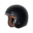 T-50 Flat Black ECE Open Face Helmet