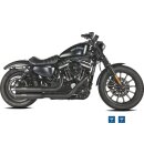 RevTech Auspuffanlage schwarz für Harley XL Sportster 14-20 E3 E4